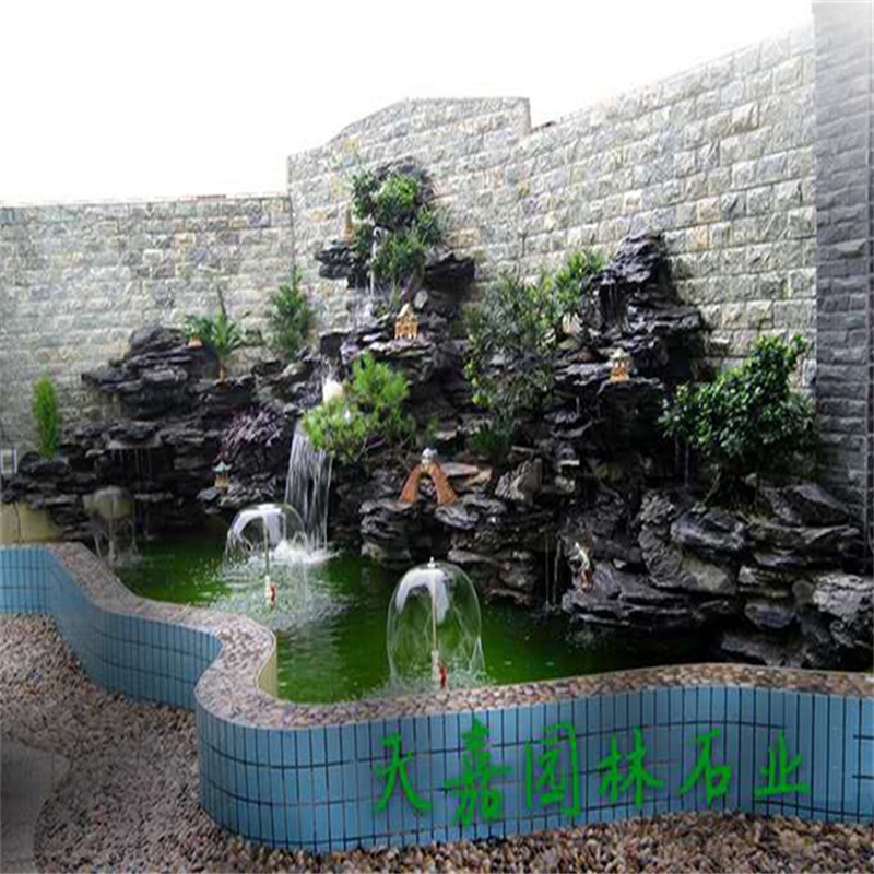 丰县小庭院水景设计